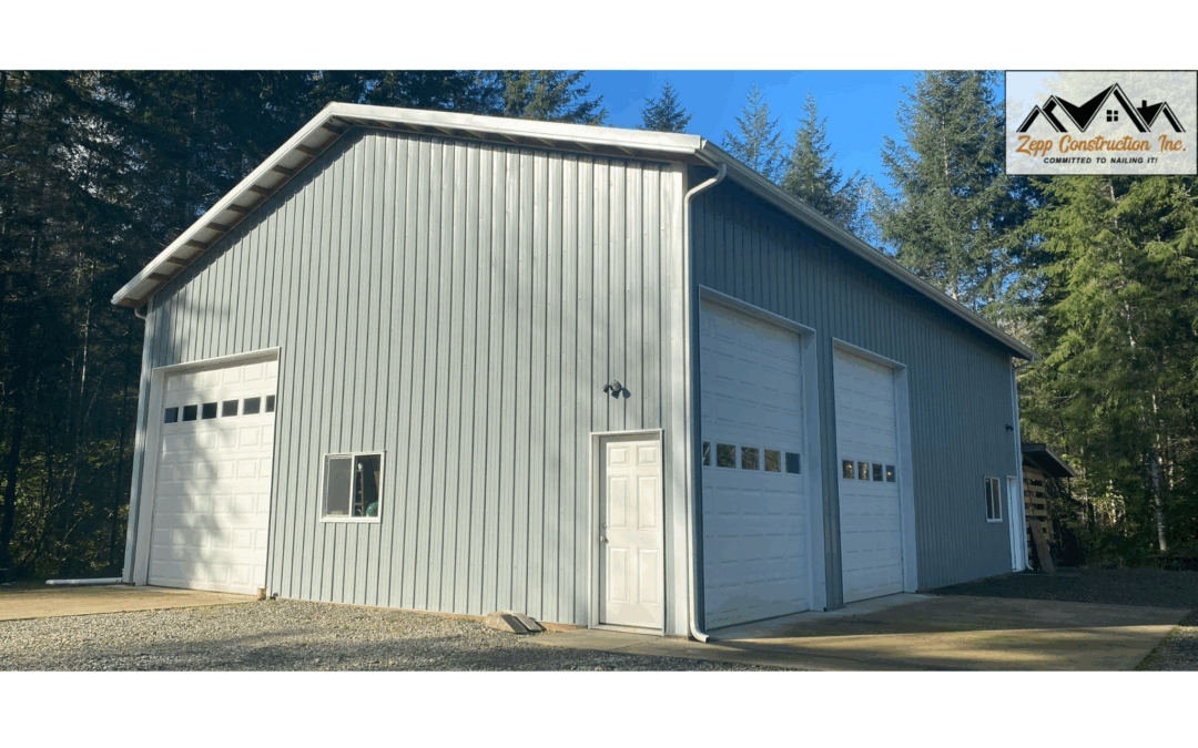 pole barn cost washington state example building